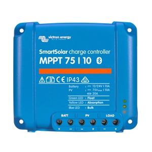 SmartSolar MPPT 75/10 (12/24V-10A) - solstrømslader