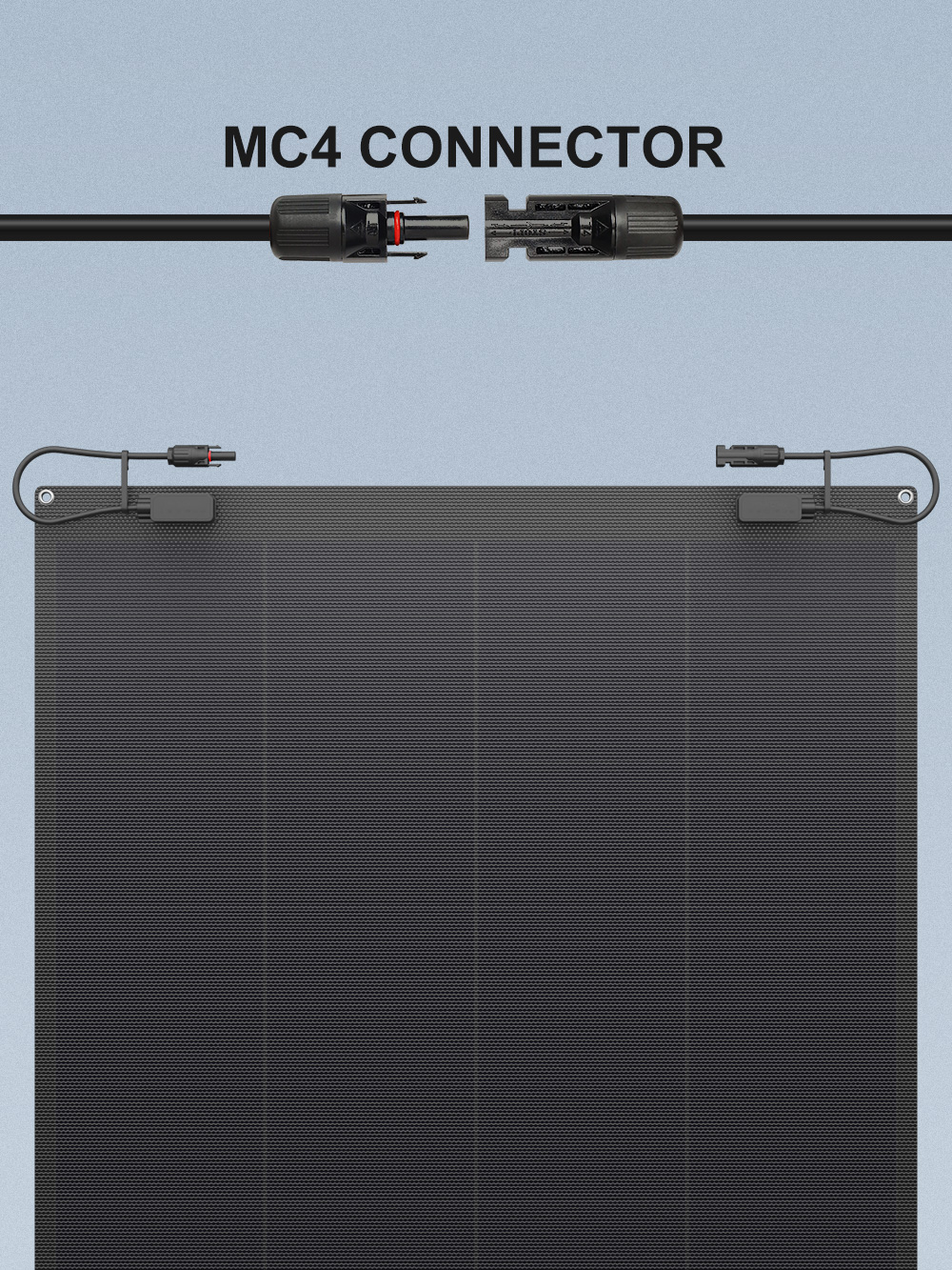Båd solpaneler - Køleskabspakken – flexible solceller til din båd - uden batteri - off grid - Billede 7