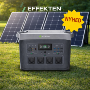 Batteri til selvforsyning - beredskabspakke - nødstrøms anlæg - husbatteri